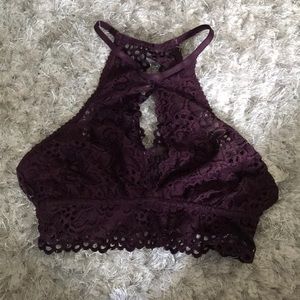 NWT Aerie High Neck Bralette